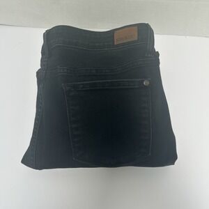 Judy Blue Black Skinny Fit Jean Distressed Leopard Patch Size 15/32 Style #82168